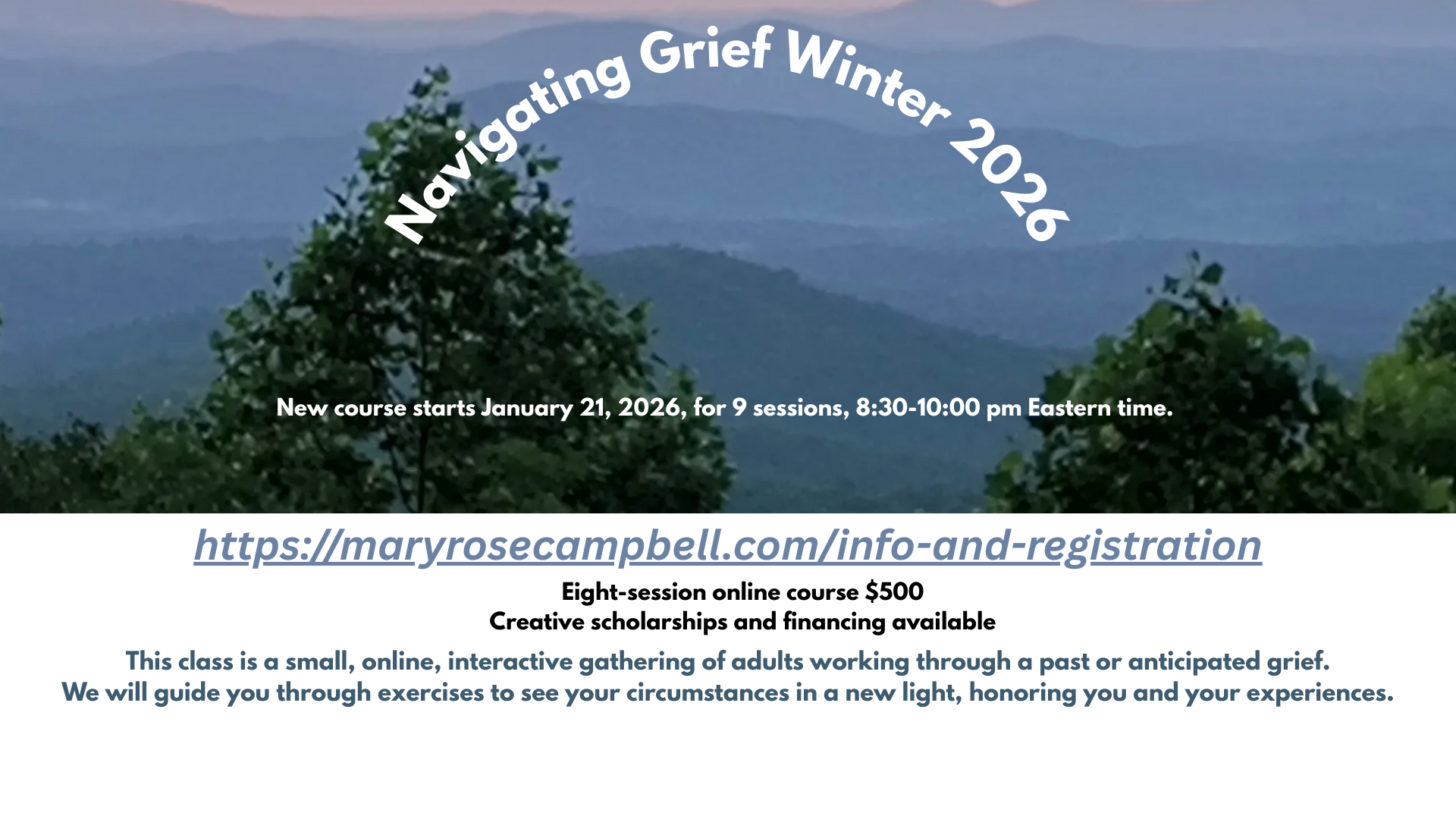 Navigating Grief Winter 2026